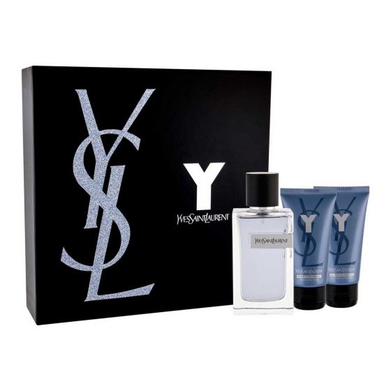 YSL Y EDT 100ml + SG 50ml + Asb 50ml