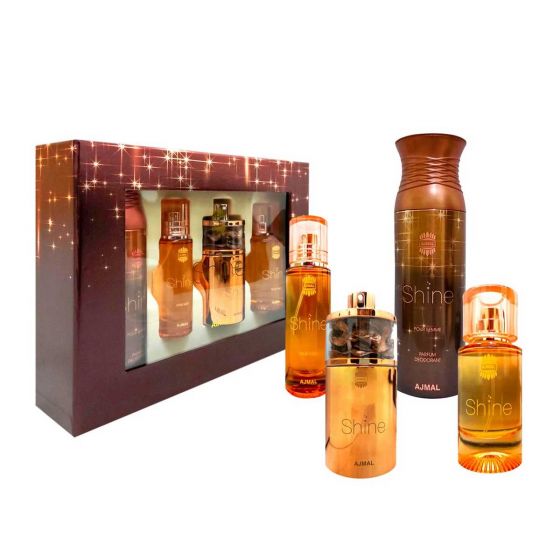 AJMAL SHINE GIFT SET X4
