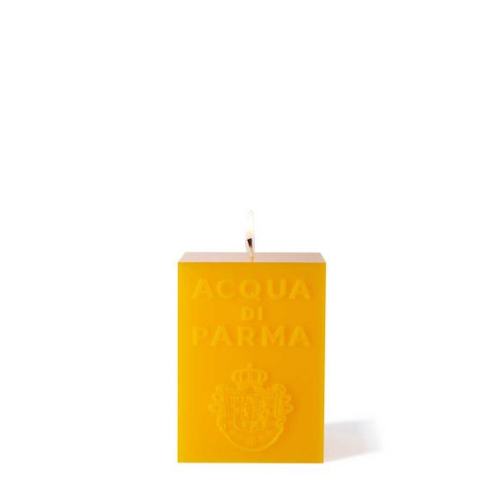 YELLOW CUBE CANDLE