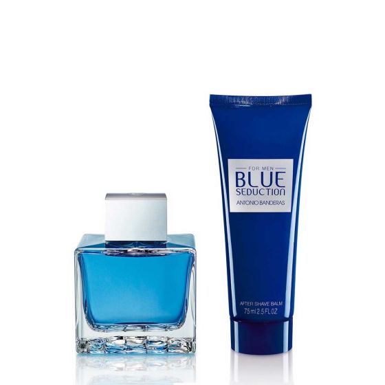 BLUE SEDUCTION EDT & AFTERSHAVE BALM